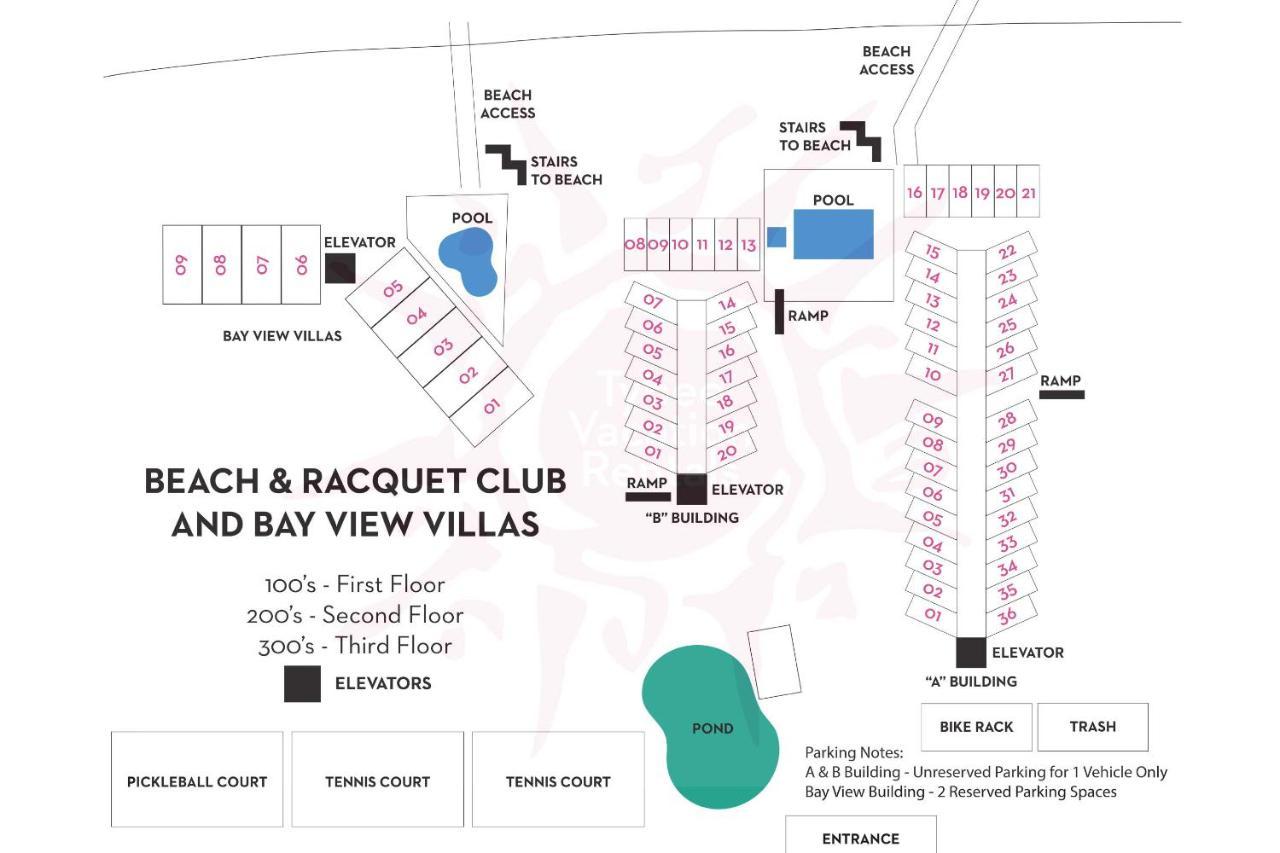 泰比岛Beach Racquet A127公寓 外观 照片